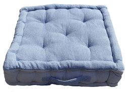 Cojin suelo waffle ashley blue 45x45x10