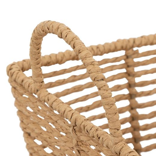 Set 2 cestini in carta e ferro Eugenio