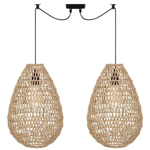Conjunto de 2 lamparas colgantes Etel Diam. 38 cm