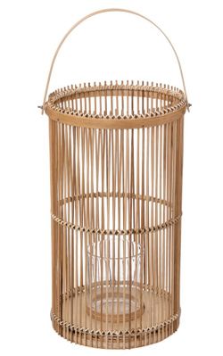 Set mit 2 Bambuslaternen