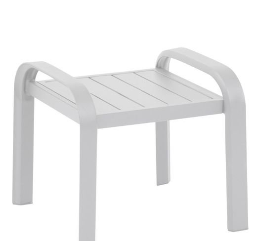 Weißes Outdoor-Wohnzimmerset „Elisa“.