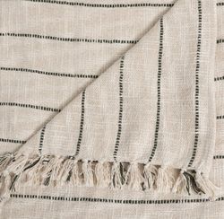 Gestreifte Tagesdecke 240x260 cm
