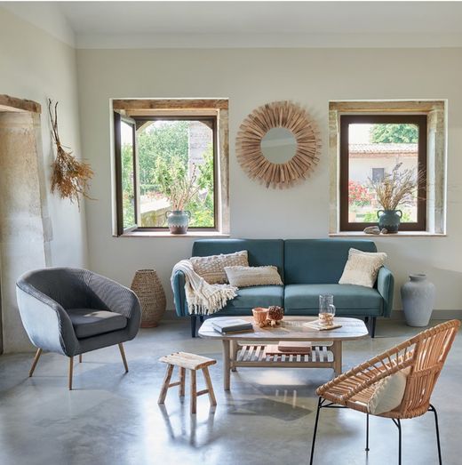 Manon Treibholzspiegel Durchmesser 87 cm