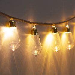 Guirnalda de LED 10 bombillas Long. 165 cm