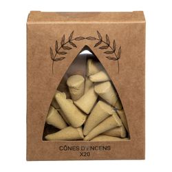 Geschenkkäfig mit Kerze und Citronella-Räucherstäbchen Lola D14 x 20 cm