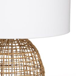 Karla Rattan-Zylinderlampe 56 cm