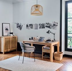 Amy beige Hängelampe D 38 cm