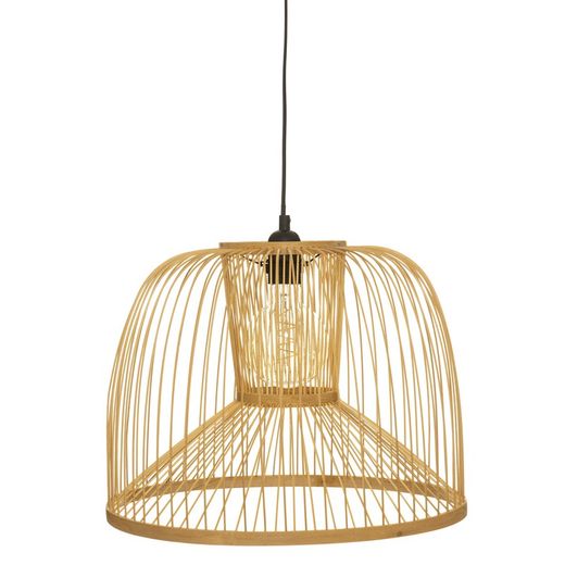 Lámpara colgante beige Amy D 38 cm