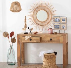 Lampada a sospensione Beige Jily D.29 cm