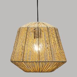 Lampada a sospensione Beige Jily D.29 cm