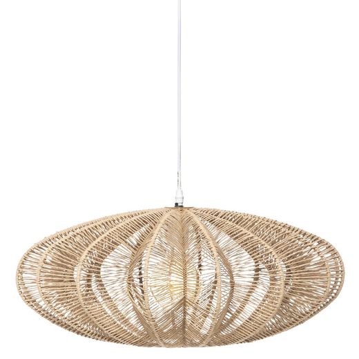 Lámpara colgante beige Tery D 57 cm