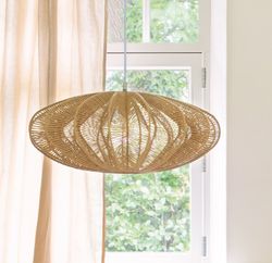 Beige Hängelampe Tery D 57 cm