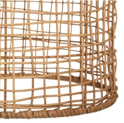 Karla natürliche Rattan-Pendelleuchte Durchm. 24cm