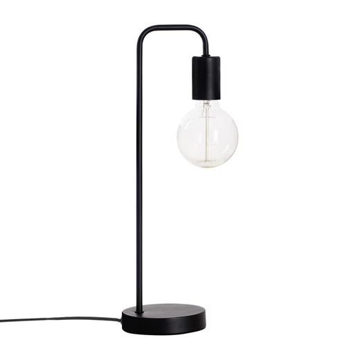 Lámpara de metal negro Keli Alt. 45cm