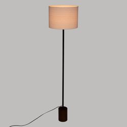 Lampadaire droit en bois et métal Aurea H.147 cm