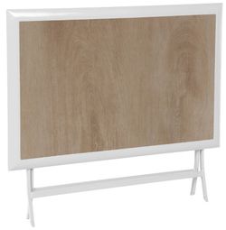 Azua weißer 4-Sitzer-Tisch 70x110 cm