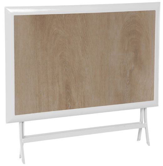 Azua weißer 4-Sitzer-Tisch 70x110 cm