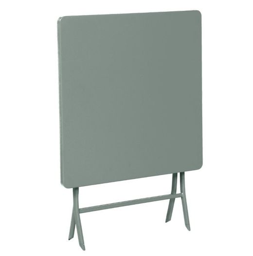 Olivgrüner 2-Sitzer-Klapptisch 70x70 cm