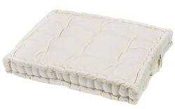 Packung mit 2 Rückenlehnen und 2 Palettensitzen Ecru