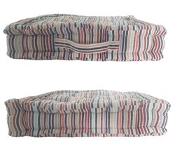 Confezione da 4 cuscini da pavimento New Stripes 45x45x10