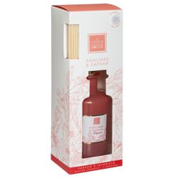 Duftkerze und Diffusor im Paket mit Zitrus- und Safranduft