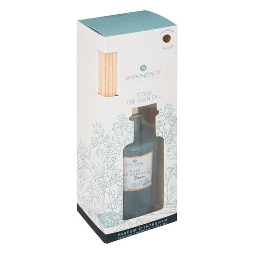 Confezione di candele e diffusori profumati al sandalo