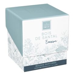 Confezione di candele e diffusori profumati al sandalo