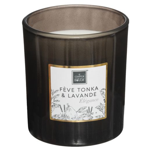 Confezione di candele e diffusori profumati alla Tonka e Lavanda