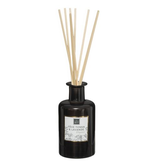 Confezione di candele e diffusori profumati alla Tonka e Lavanda