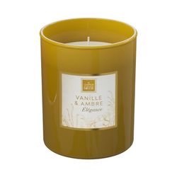 Packung mit Duftkerze und Diffusor „Vanilla Amber“.