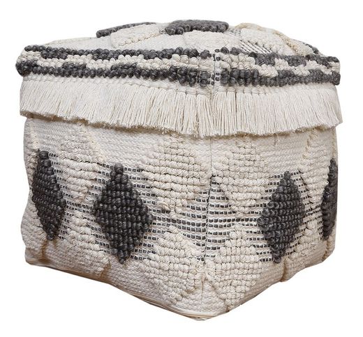 Paris Pack mit Hocker, Pouf, Teppich, Decke und Kissen