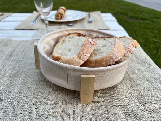 Confezione di stoviglie in cotone per 6 persone