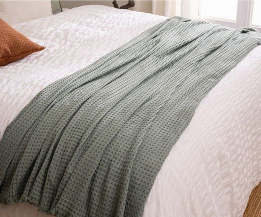 Wiidy Bettfußteil blau 130x180 cm