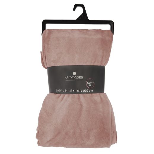 Coperta in flanella rosa 180x230 cm