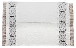 Paris Pack mit Hocker, Pouf, Teppich, Decke und Kissen