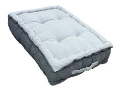 Schienale grigio pallido bicolore 60x40x20 cm