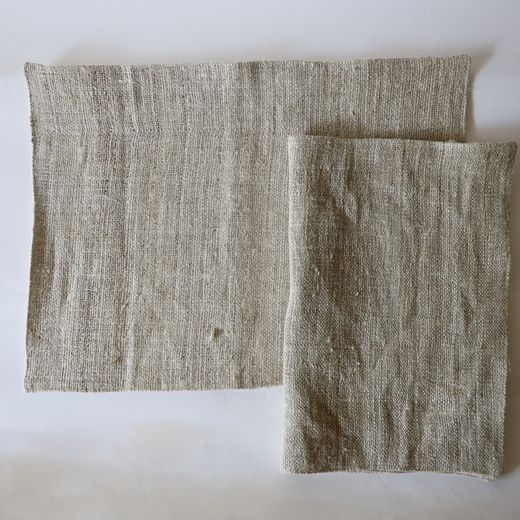 Confezione di stoviglie in cotone per 6 persone