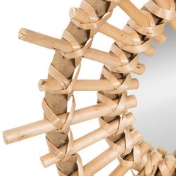 Set mit 3 Korbspiegeln Sonne Durchmesser 28 cm