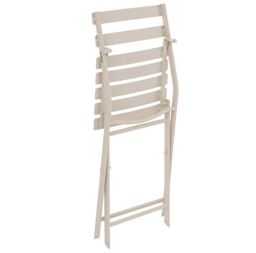 Sedia pieghevole Greensboro avorio 42x51 cm