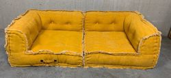 Coussin en forme de L  pour canapé modulable - 80X80X43 cm