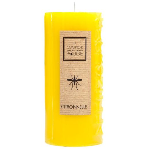 Vela perfumada Citronella Altura 15 cm